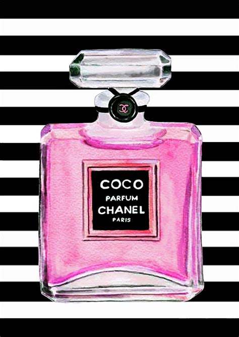 chanel pink perfum bottle shower curtain|Chanel Perfume Bottle Shower Curtains .